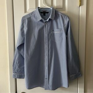 Boy’s Blue Striped Shirt